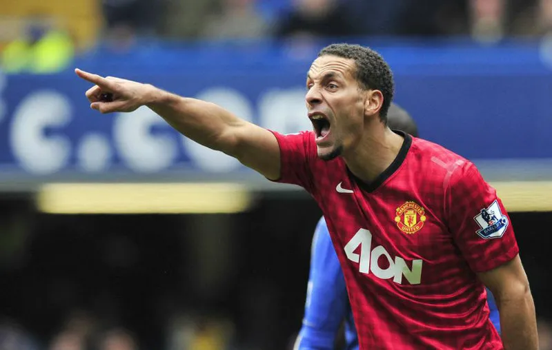 Rio Ferdinand en partido