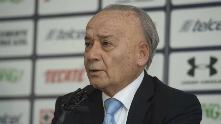 MEXSPORT Billy Álvarez durante una conferencia de prensa