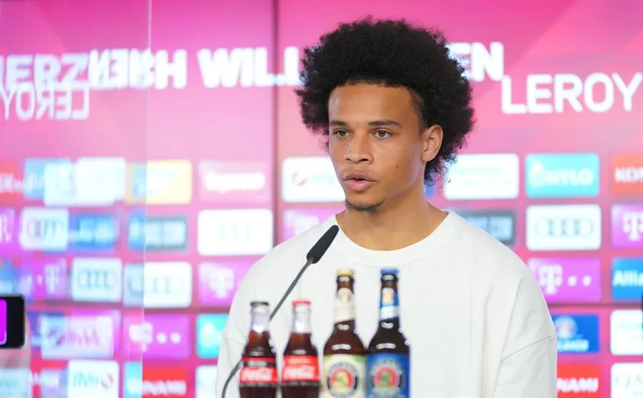 EFE Leroy Sané responde a la prensa