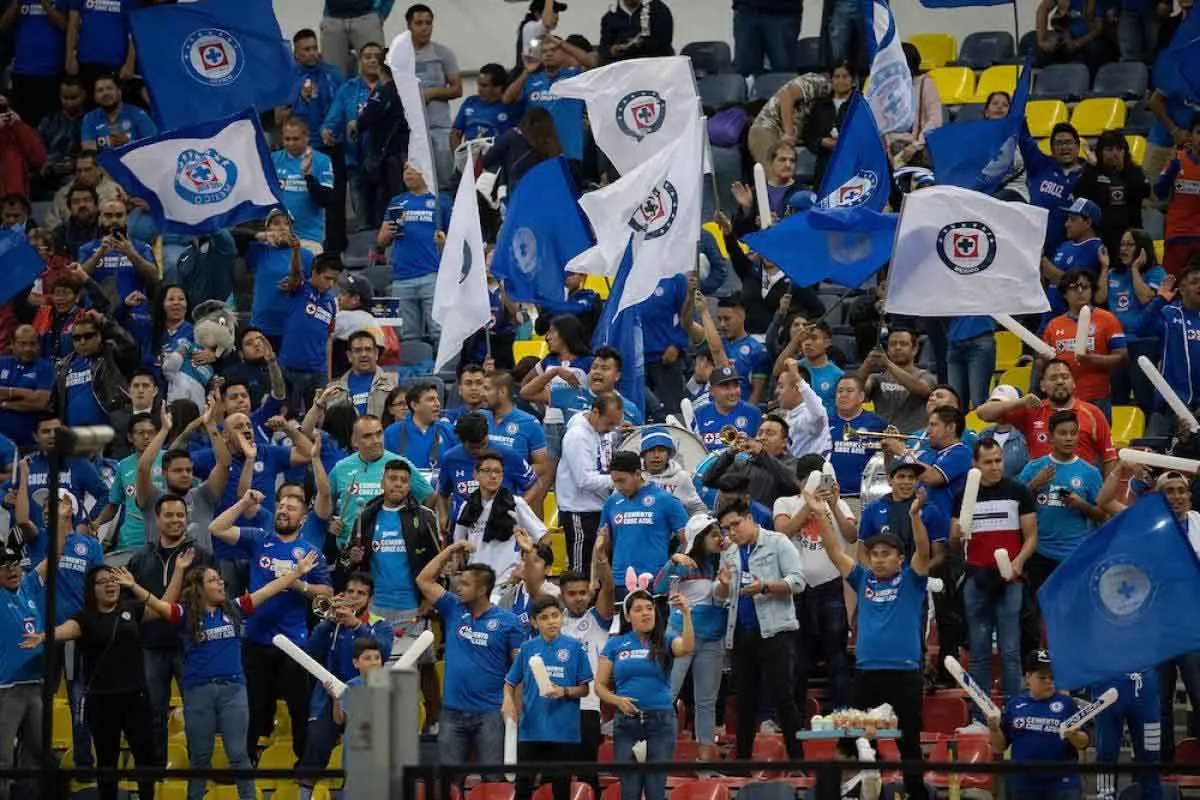 MEXSPORT Afición de Cruz Azul en el Azteca