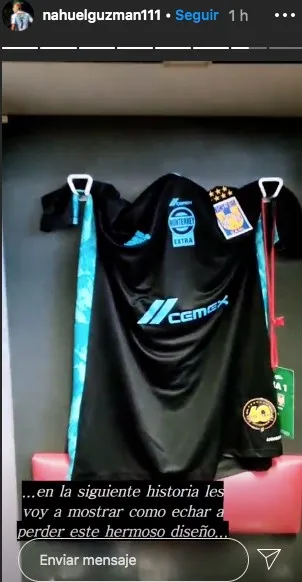 Nahuel Guzmán en Instagram