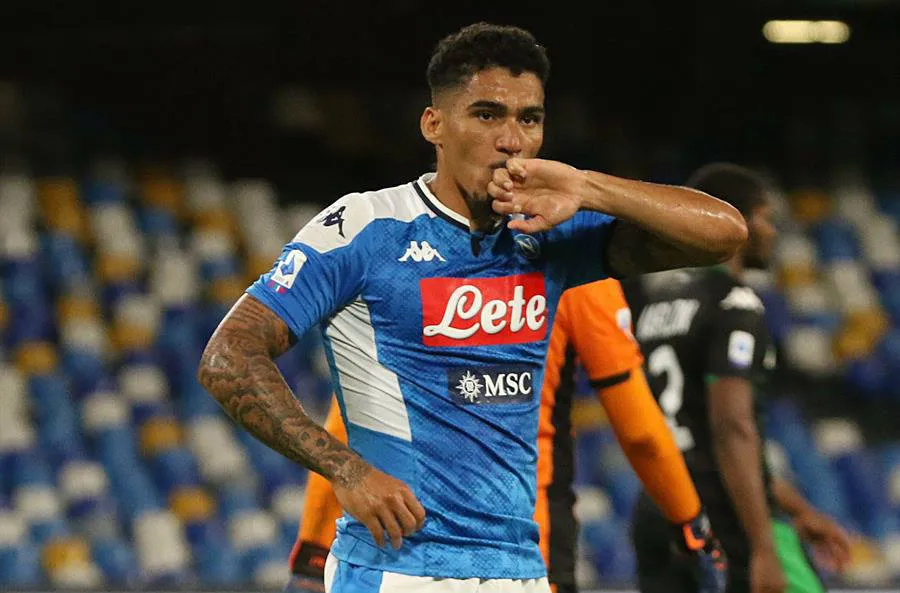 EFE Allan Marques selló la victoria del Napoli