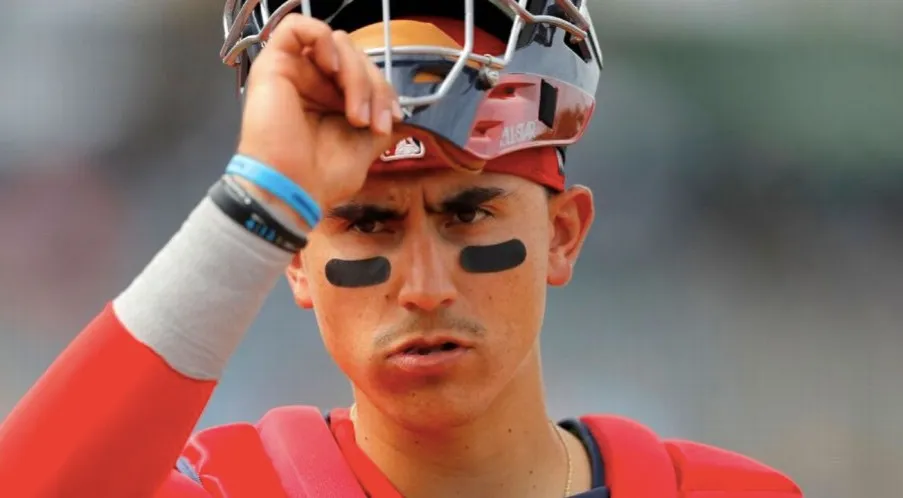 AP Barrera en un juego con Washington