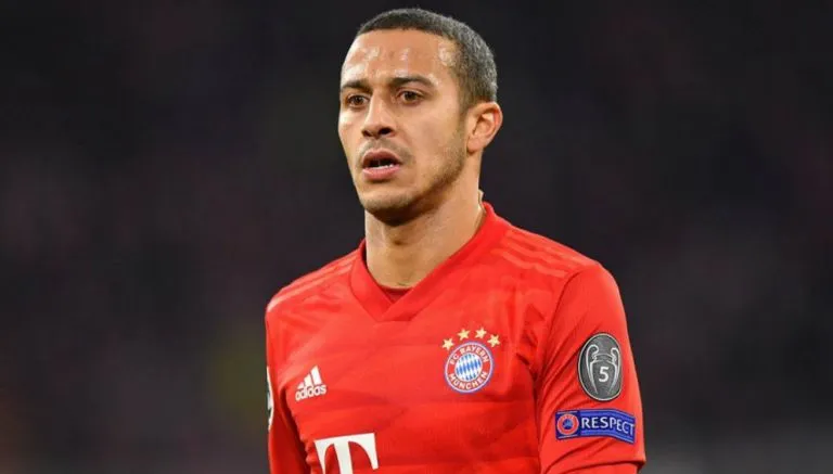 El jugador español en un partido con el club bávaro