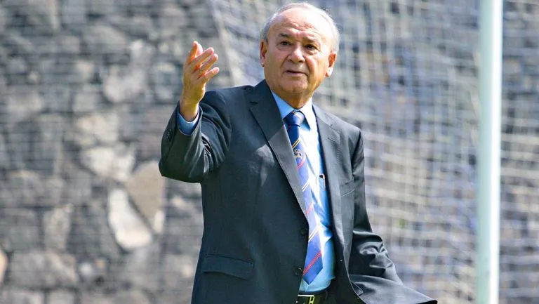 Billy Álvarez, en una de sus visitas a La Noria