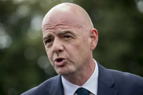 Gianni Infantino, presidente de la FIFA