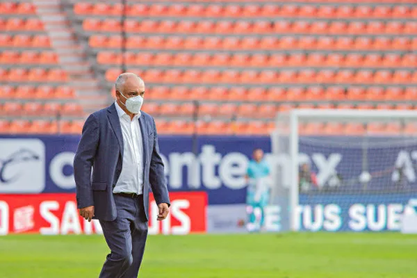 Memo Vázquez con el San Luis