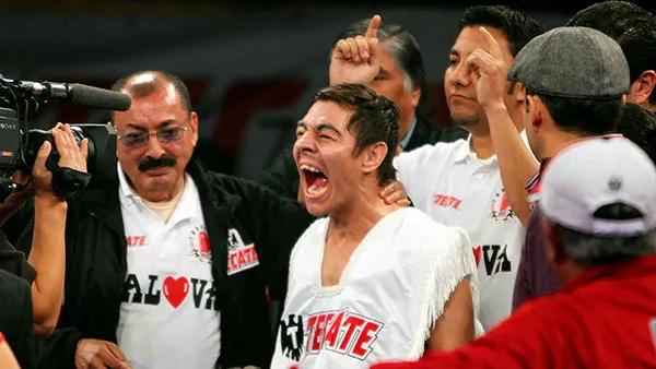 El Travieso Arce tras una pelea