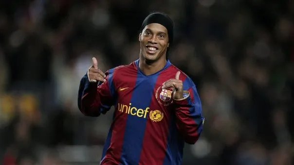 EFE Ronaldinho cuando era jugador del Barcelona