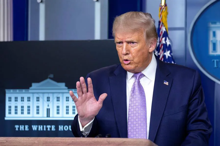 EFE Trump en conferencia