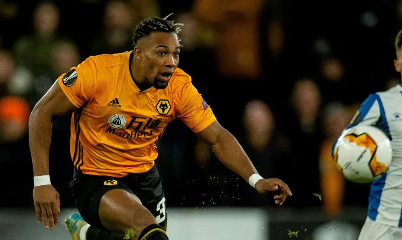 Adama Traoré en juego del Wolverhampton