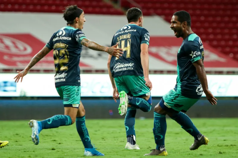 IMAGO7 Puebla en celebración de gol