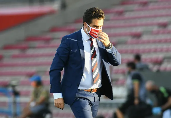 Marcelo Michel Leaño durante un juego del Rebaño