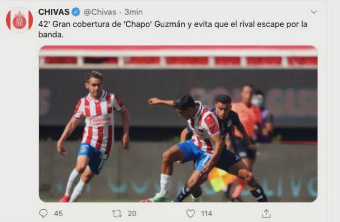 El error del CM de Chivas