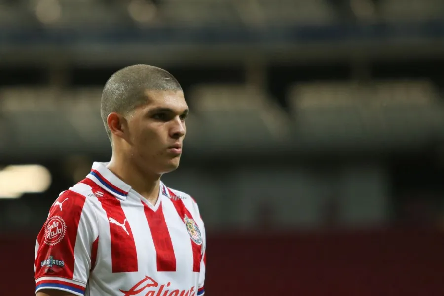 IMAGO7 Sebastián Martínez durante un partido con Chivas