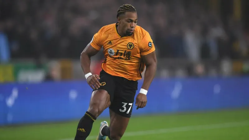 EFE Adama Traore en partido con Wolves