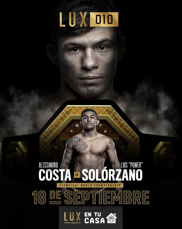 La cartelera de Lux 010 entre Solórzano y Costa