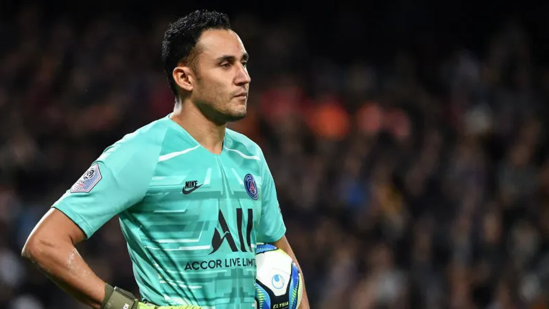 Keylor Navas en partido
