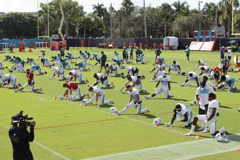 AP Dolphins en entrenamiento