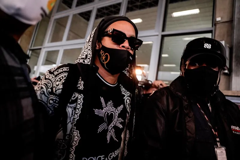 El brasileño llegando a Río de Janeiro