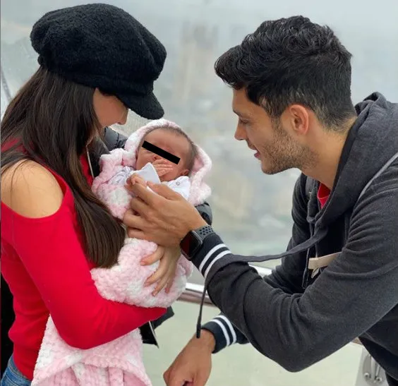 INSTAGRAM:@RAULALONSOJIMENEZ9 Raúl Jiménez y Daniela Basso en vacaciones