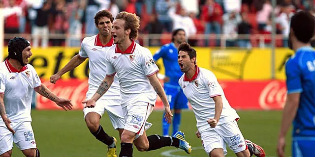 Ivan Rakitic como jugador del Sevilla