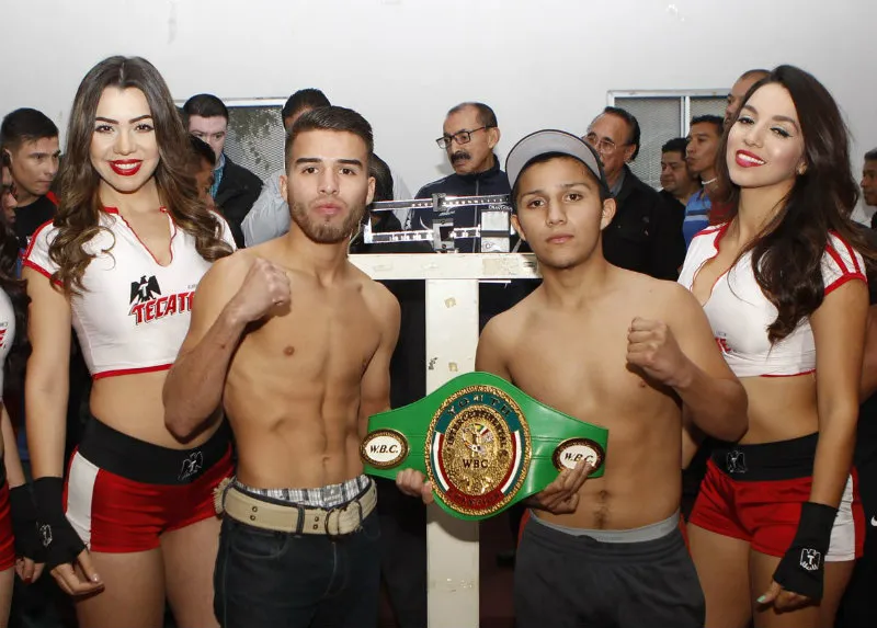 Gallito Quirino previo a una pelea