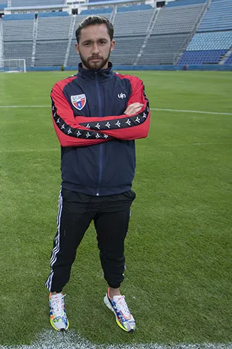 Pablo Gómez en el Estadio Azul