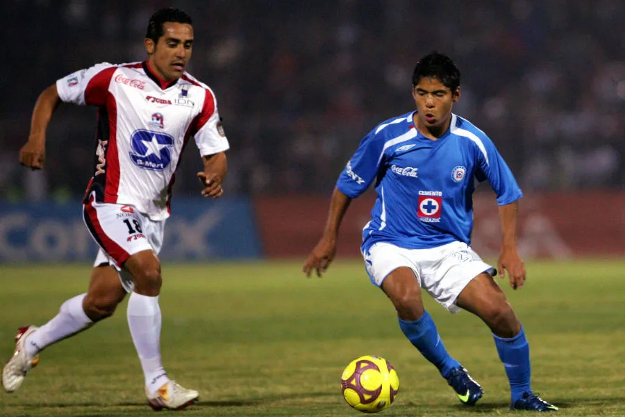 MEXSPORT Galván cuando militaba con Cruz Azul