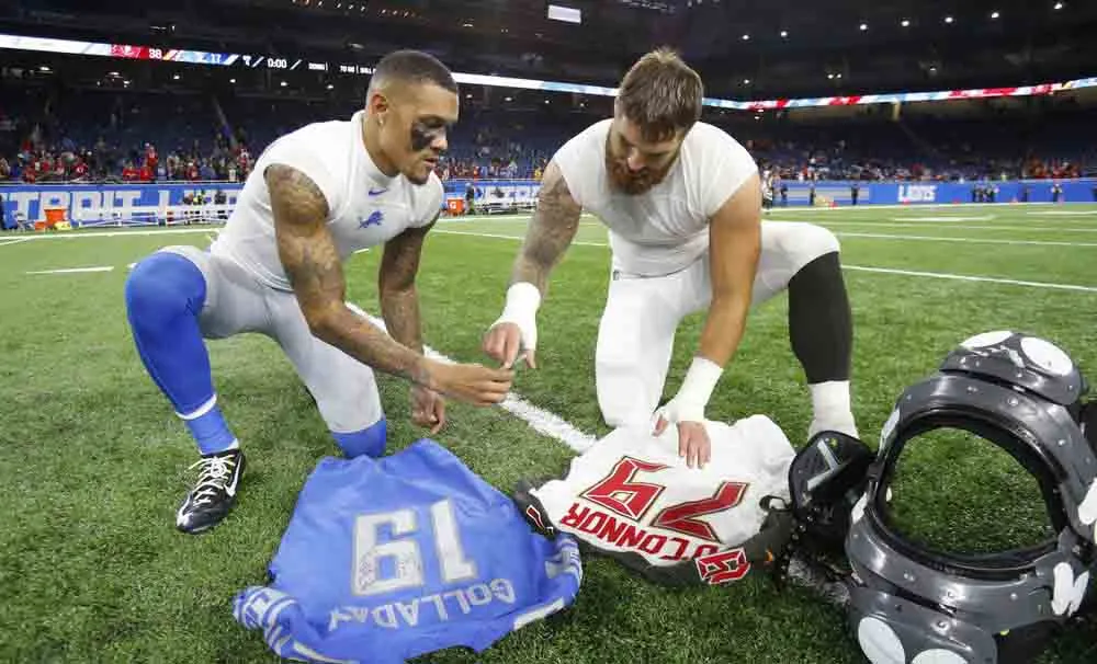 Golladay y Pat O'Connor cambian playeras