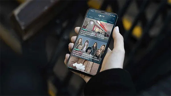 Así luce la app SQUID