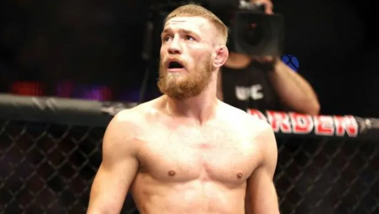 Conor McGregor en lucha de UFC