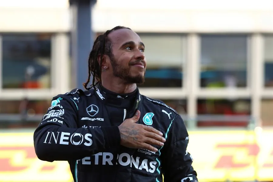 Lewis Hamilton, tras ganar el juego