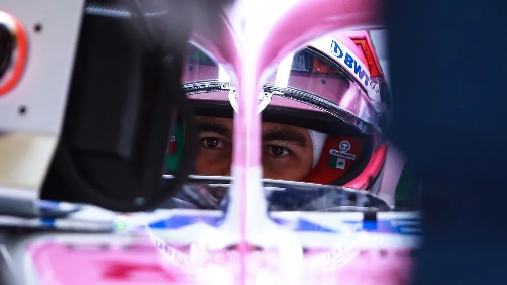 IMAGO7 Sergio Pérez durante una carrera