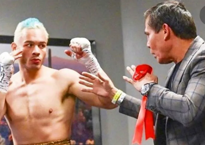 INSTAGRAM @jcchavezjr Entrenamiento entre los Chávez