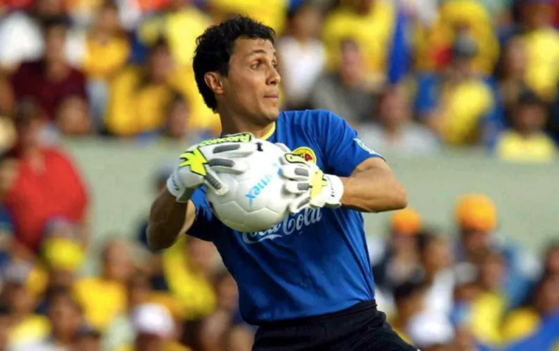 Ríos en un juego con el Club América