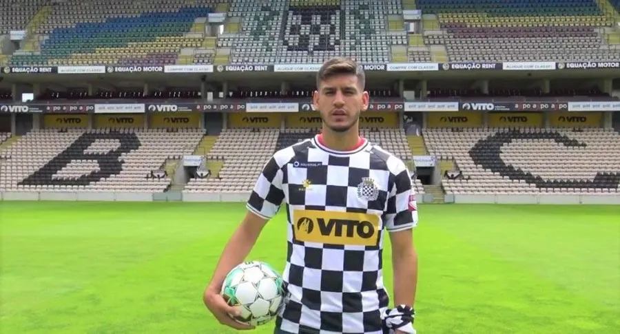 ESPECIAL Alejandro Gómez en el su presentación con Boavista