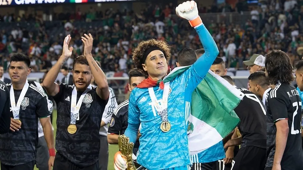 Guillermo Ochoa durante la Copa Oro 2019
