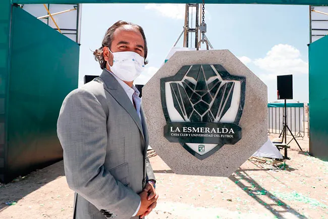 Martínez Murgía, durante la presentación de La Esmeralda