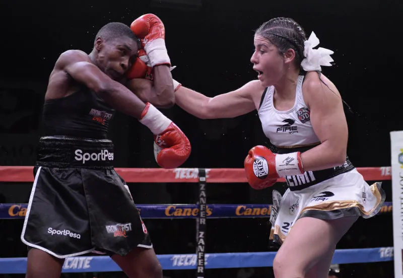 IMAGO7 Yamileth Mercado en pelea