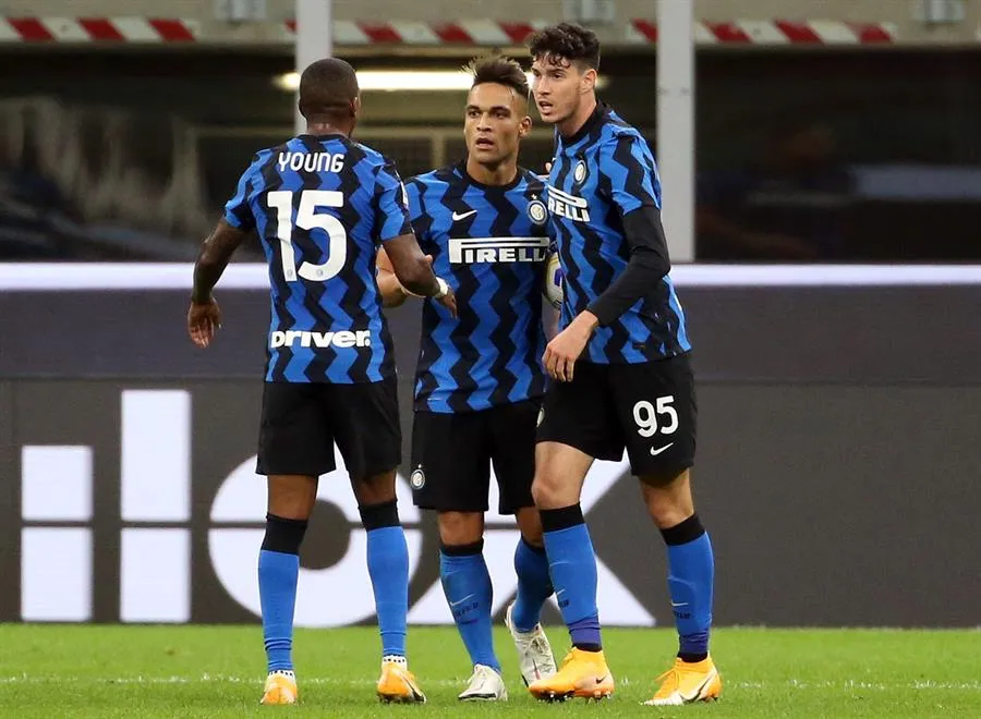 EFE Lautaro celebrando su gol