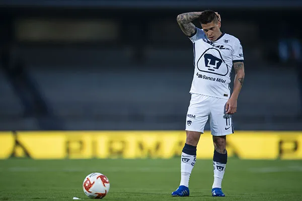 MEXSPORT El paraguayo en el partido contra Necaxa