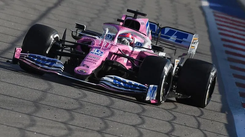 AP El piloto mexicano en el circuito de Sochi