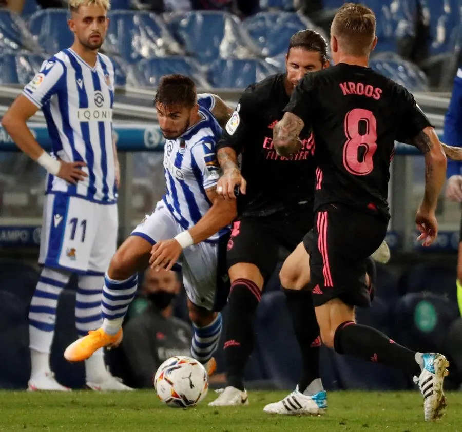 El alemán en el partido contra Real Sociedad