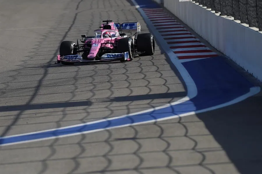 EFE Sergio Pérez en el GP de Rusia