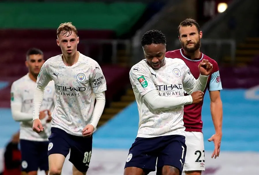 EFE Sterling durante el partido