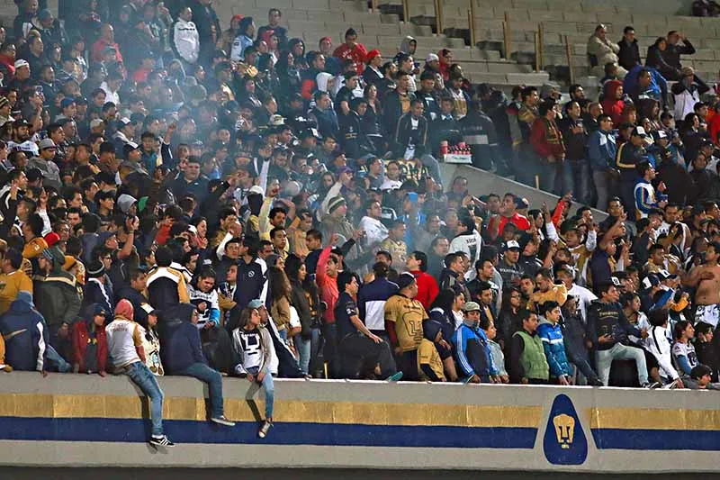 Seguidores de los Pumas en Ciudad Universitaria