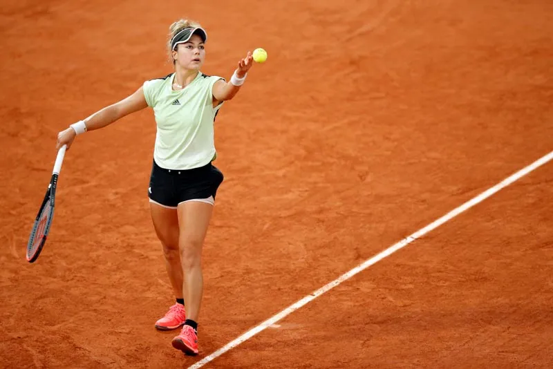 EFE La mexicana en el duelo contra Elina Svitolina