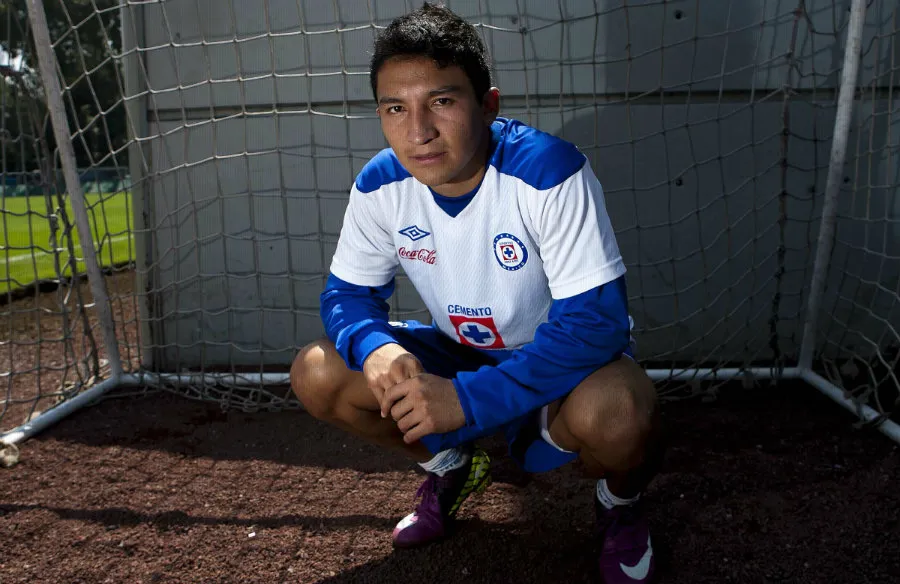 César Villaluz en su etapa como jugador de La Máquina