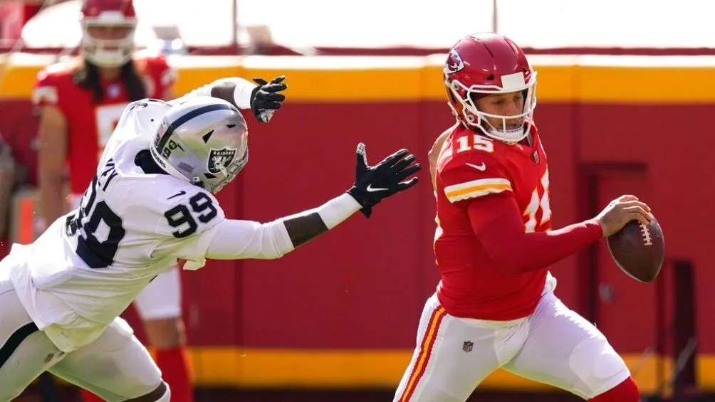 Patrick Mahomes no pudo evitar la derrota